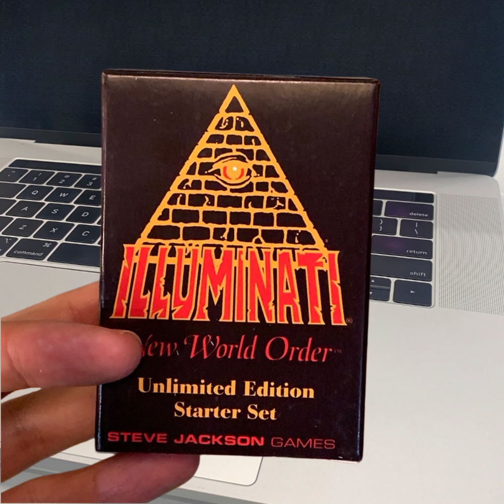 Board Game Zoo - English Version 110pcs Illuminati 1995 Edition
