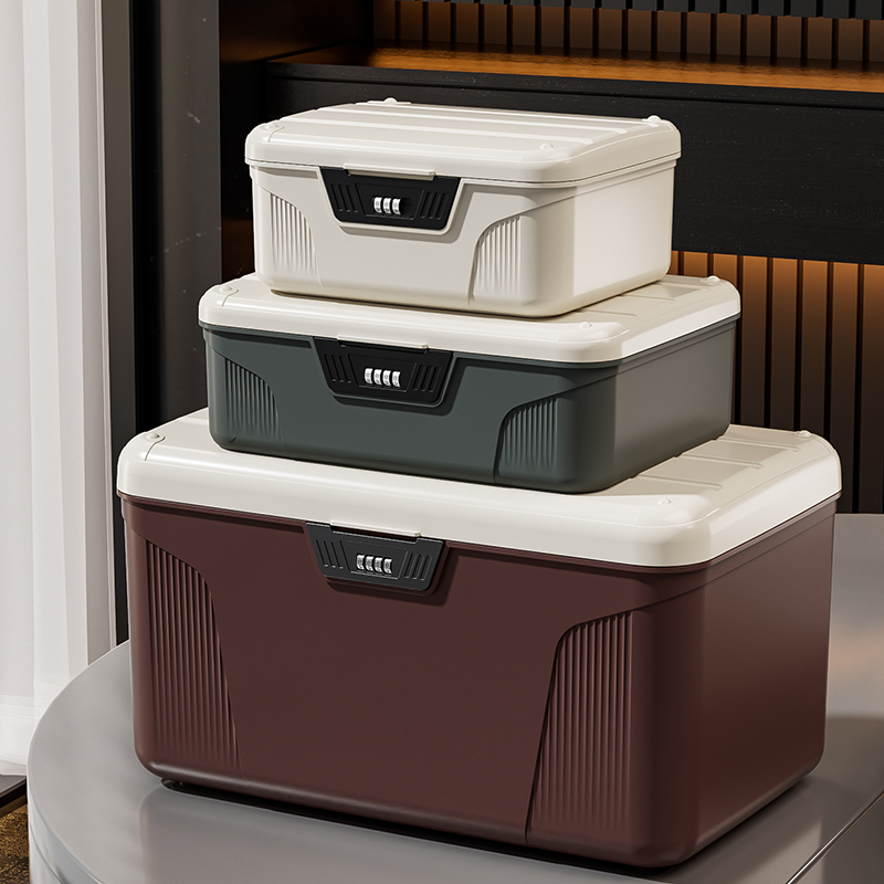 Token Tray Organizer - Multi-layer Safe Box with Digital Password