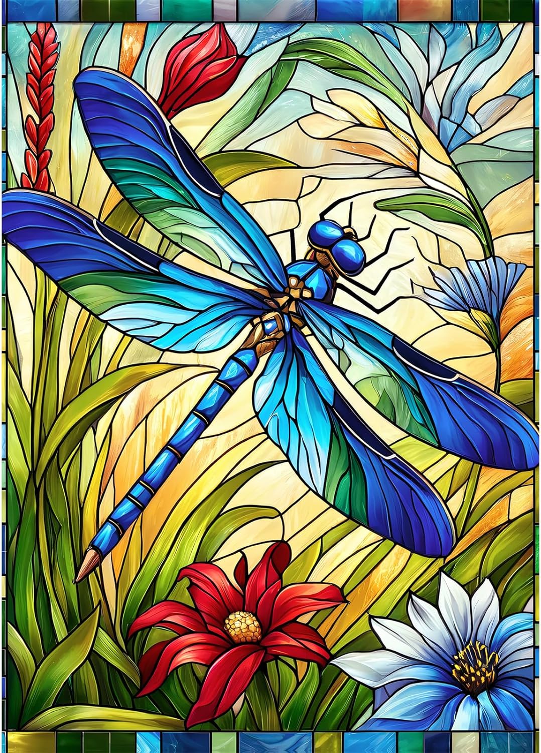 Jigsaw Puzzle Adult - 500-2000 Pieces Paper Puzzle Colorful Glass