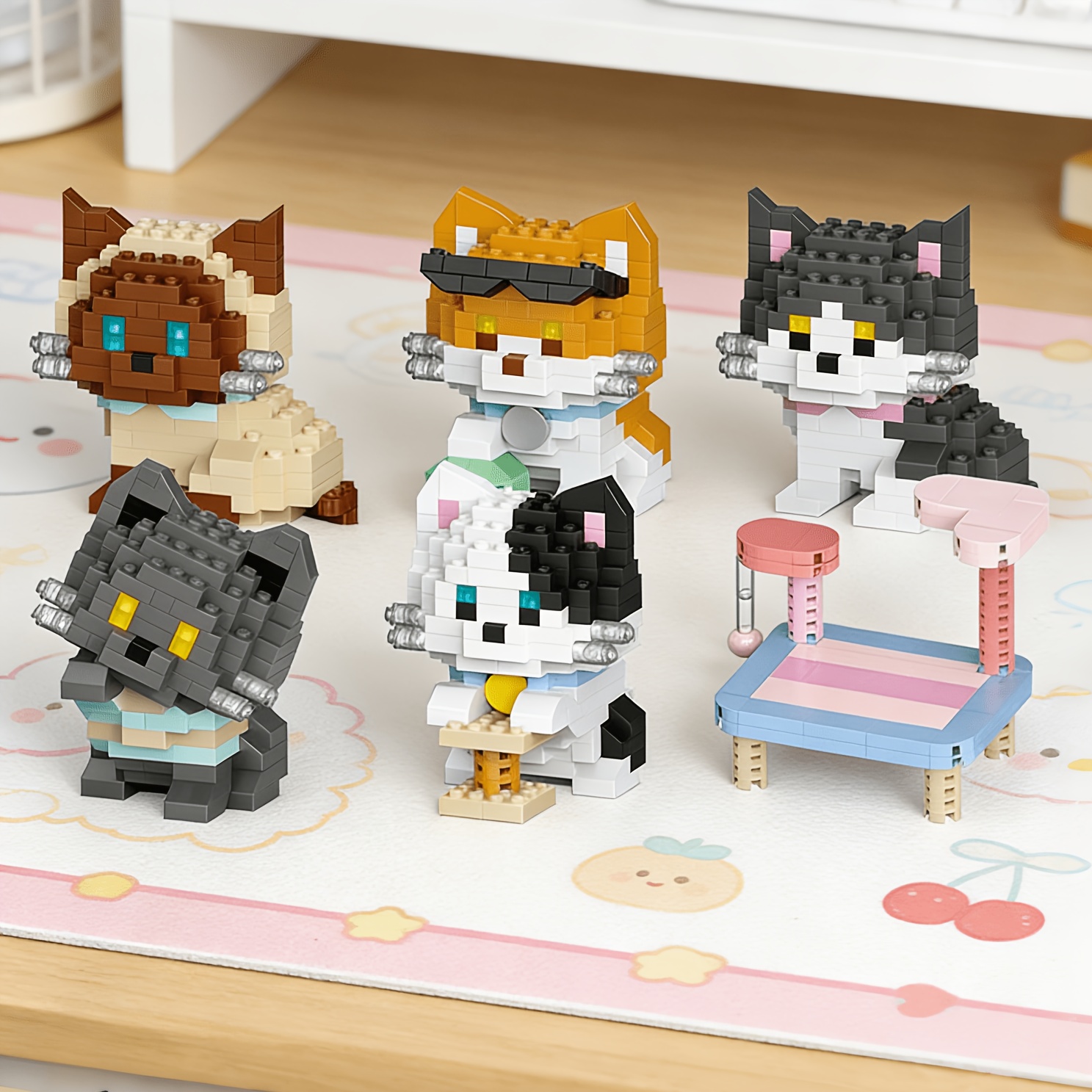 Board Game Master - Cat Series Building Blocks Set of