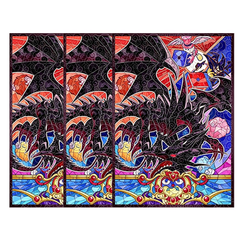 Board Game Master - 50pcs/set Yu-Gi-Oh! Red-Eyes Black Dragon Laser