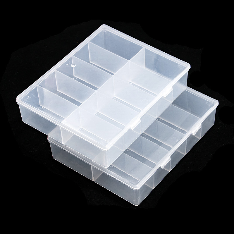 Token Tray Organizer - 10 Lưới Trống Rõ Ràng Hộp