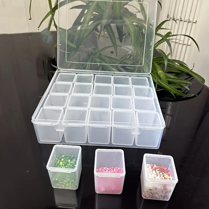 Token Tray Organizer - 20 Grid Storage Box, For Handy