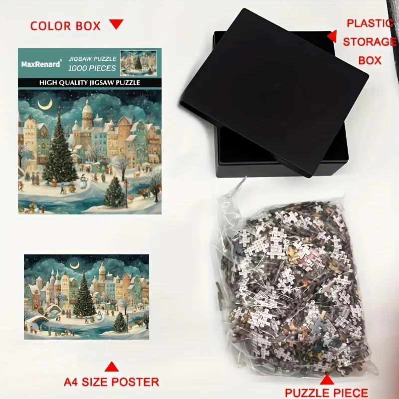 Christmas Jigsaw Puzzles for A - đánh giá và giá Jigsaw Puzzle Adult