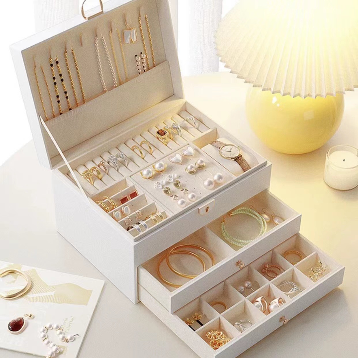 Large Capacity Multi Layer Jew - đánh giá và giá Token Tray Organizer