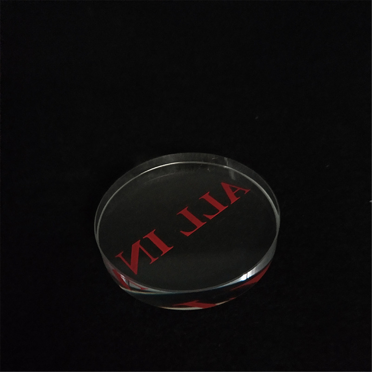 1 Pc Clear Red font Glass ALL  - đánh giá và giá Board Game Font