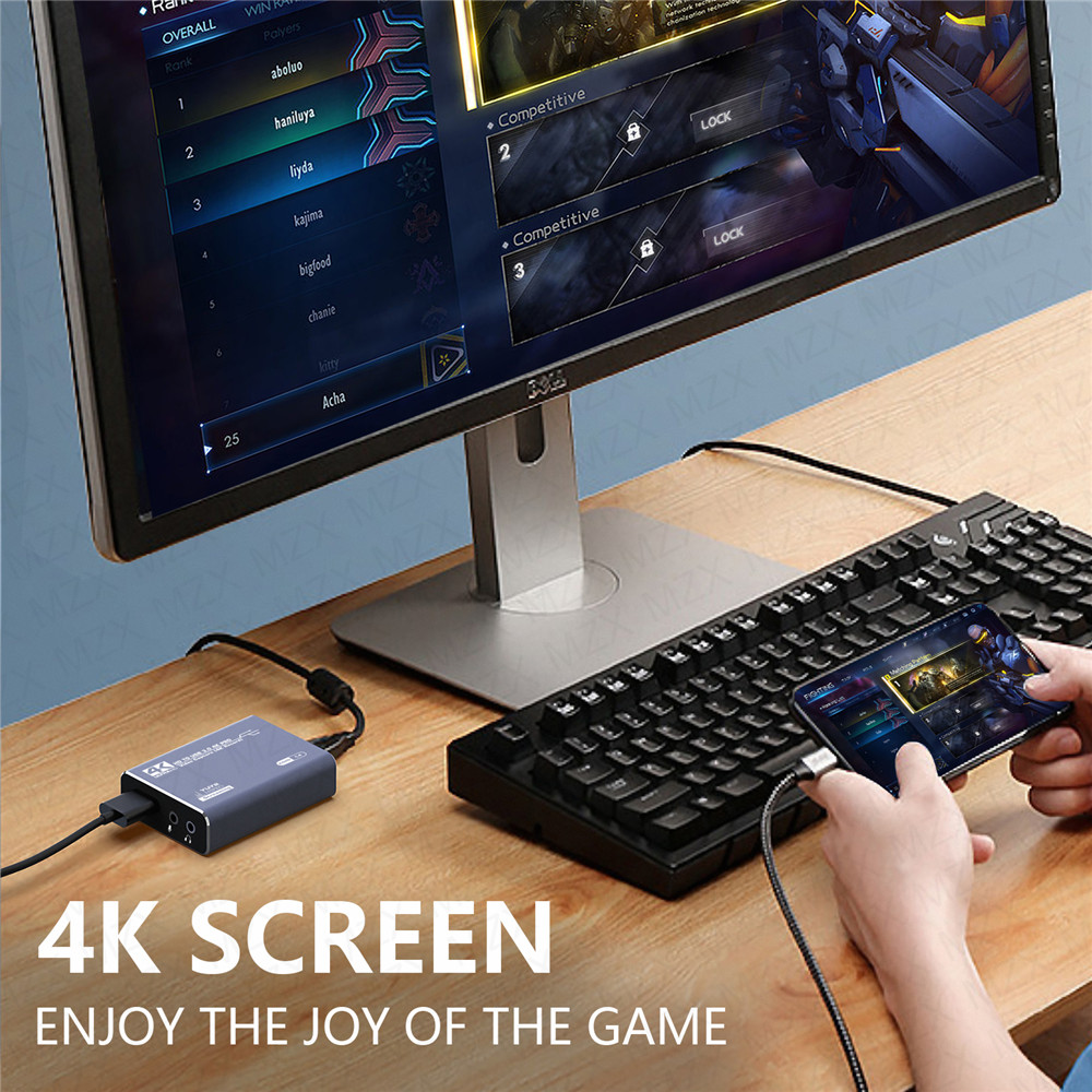 MZX 4K Video Capture Card Boar - đánh giá và giá Board Game Video Games