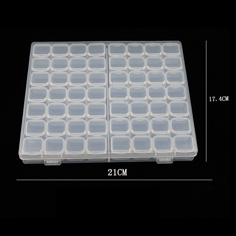 Transparent Nails Art Organize - đánh giá và giá Token Tray Organizer
