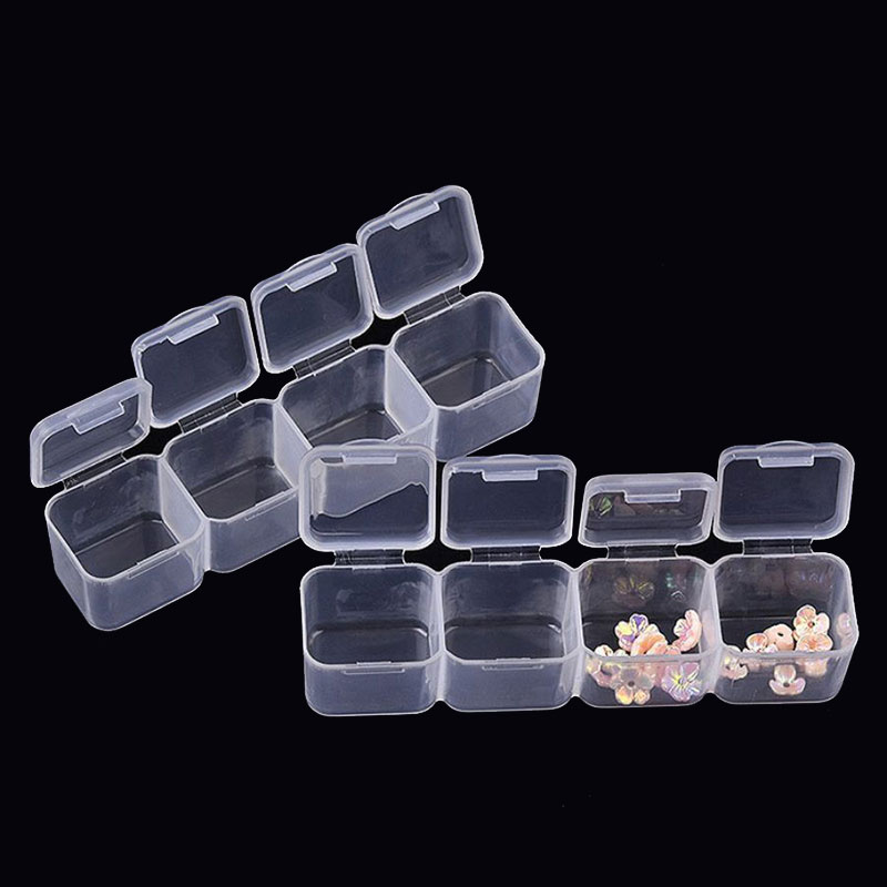 Transparent Nails Art Organize - đánh giá và giá Token Tray Organizer