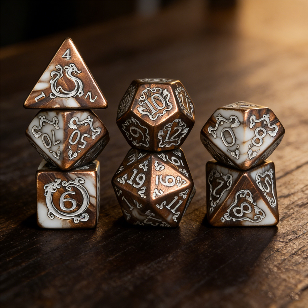 DND Dice 7Pcs/set Dragon Patte - đánh giá và giá Dice Set Polyhedral