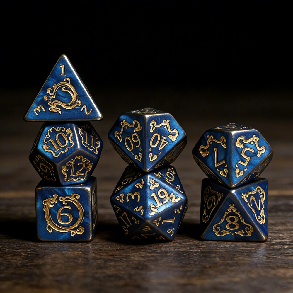 DND Dice 7Pcs/set Dragon Patte - đánh giá và giá Dice Set Polyhedral