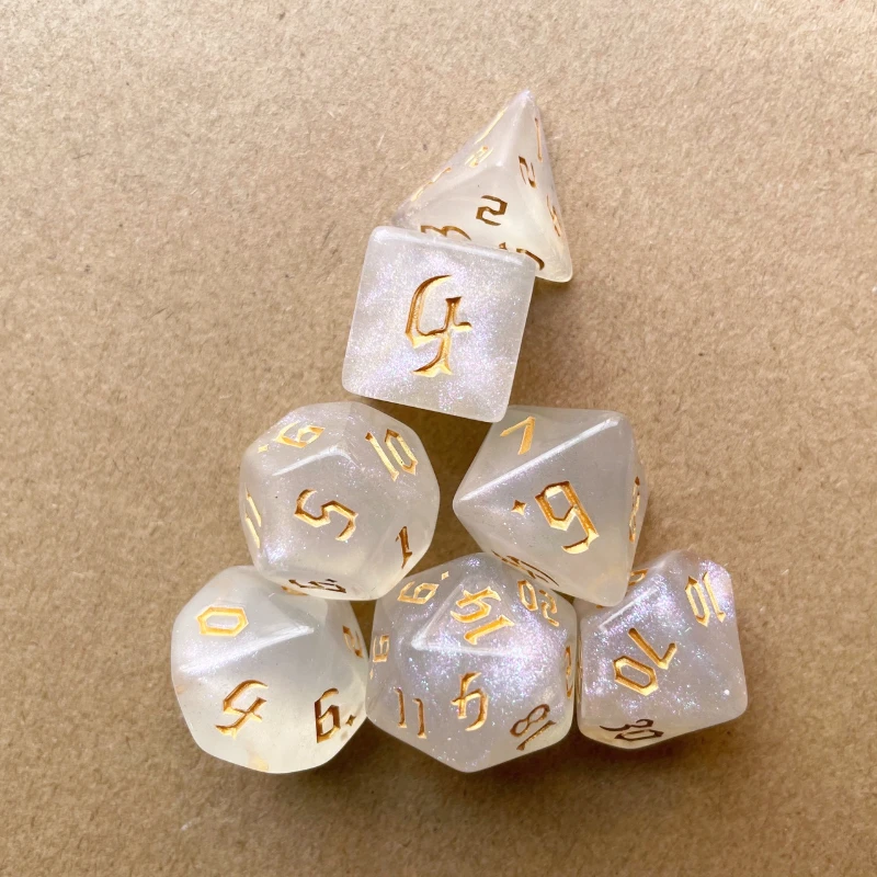 7 Pcs Set New Glitter Gold Fon - đánh giá và giá Board Game Font