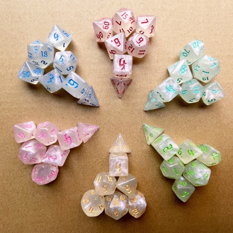 7 Pcs Set New Glitter Gold Fon - đánh giá và giá Board Game Font