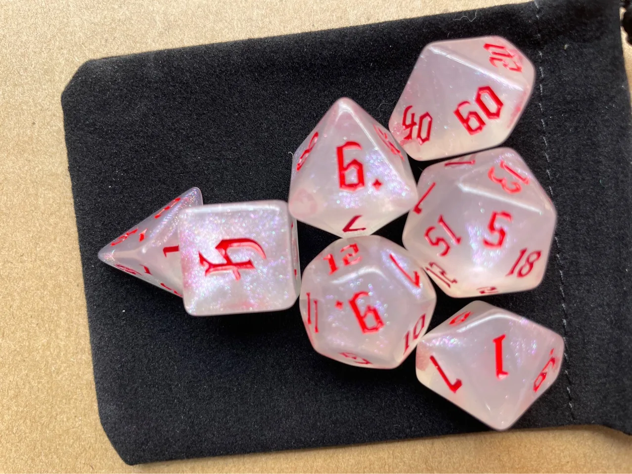 7 Pcs Set New Glitter Gold Fon - đánh giá và giá Board Game Font