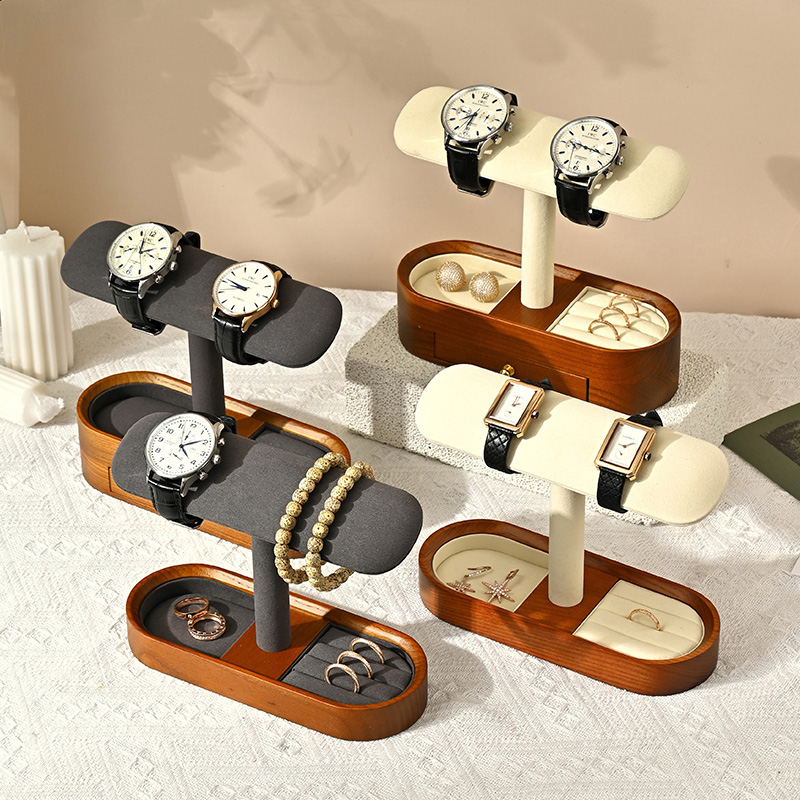 Oirlv Solid Wood Watch Organiz - đánh giá và giá Token Tray Organizer