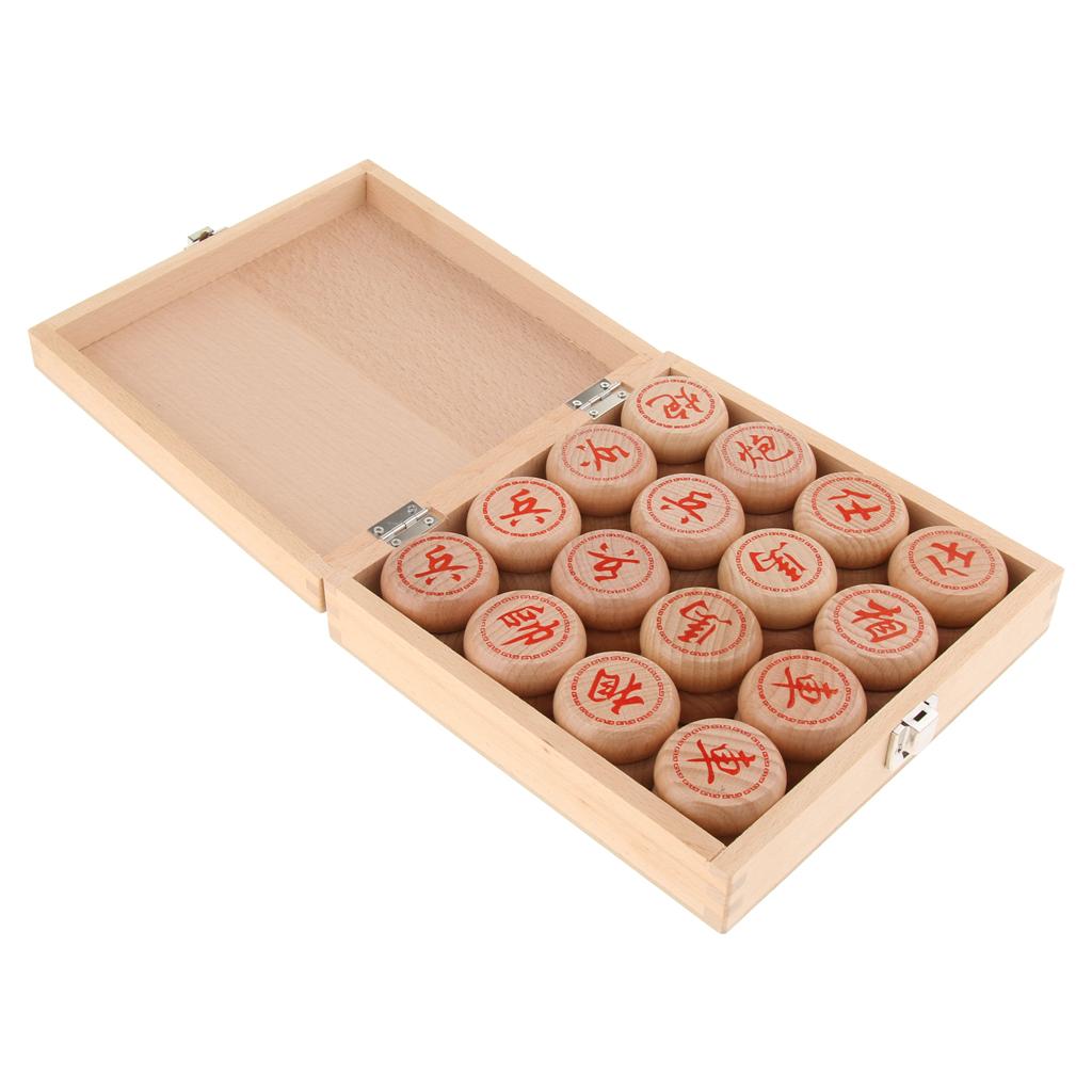 Chinese Chess Xiangqi Wooden P - đánh giá và giá Board Game Cafe