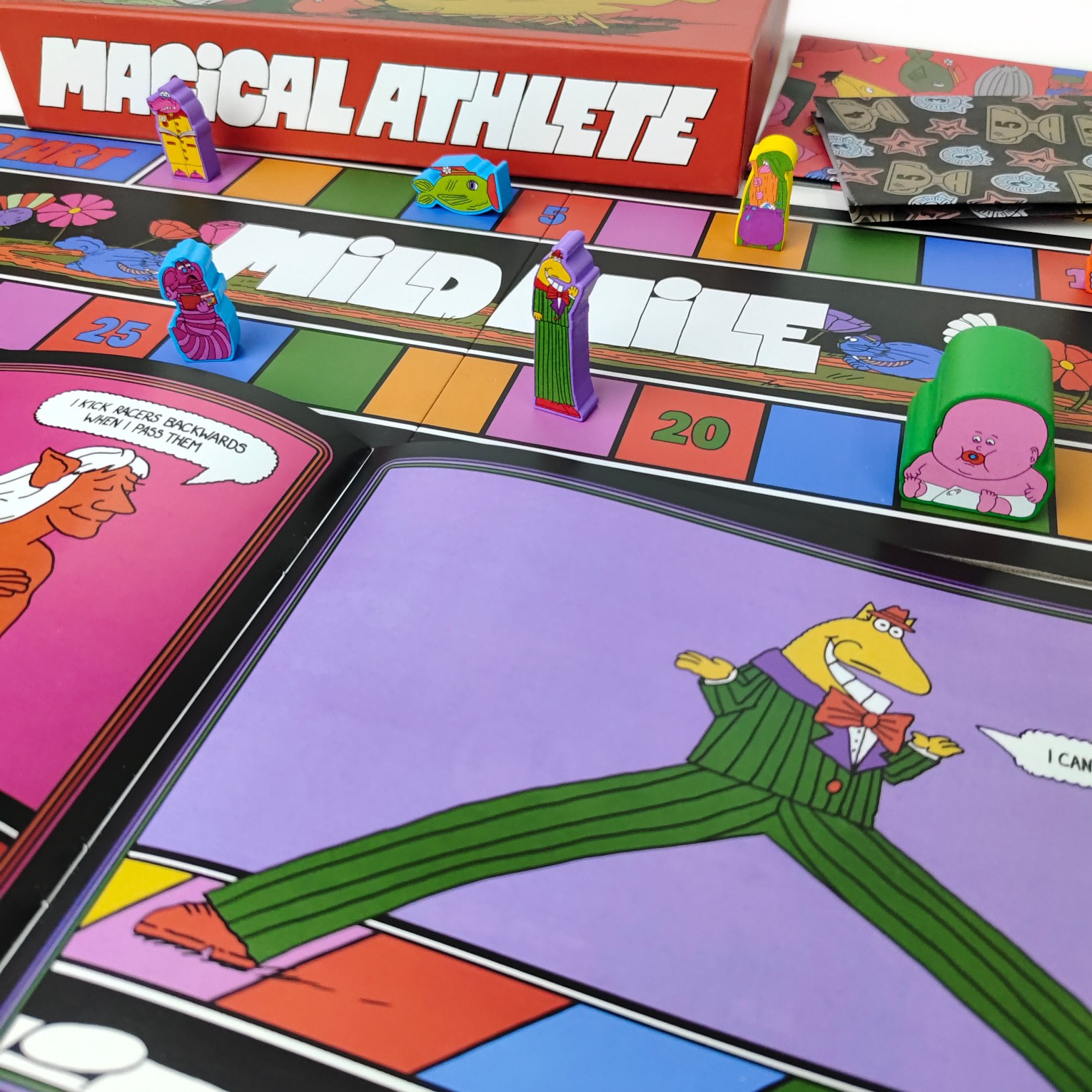 MAGICAL ATHLETE Card Game Part - đánh giá và giá Board Game Splendor