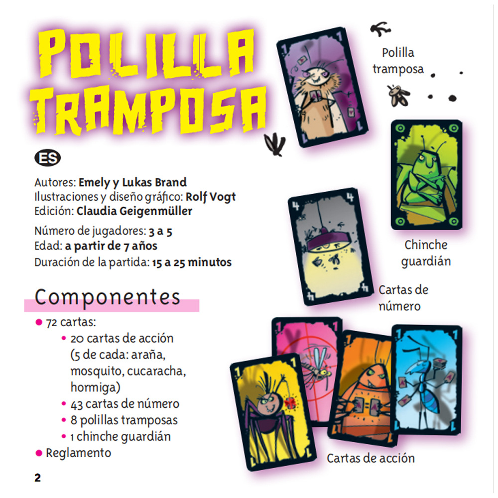 Polilla Tramposa Español Playi - đánh giá và giá Board Game Wingspan