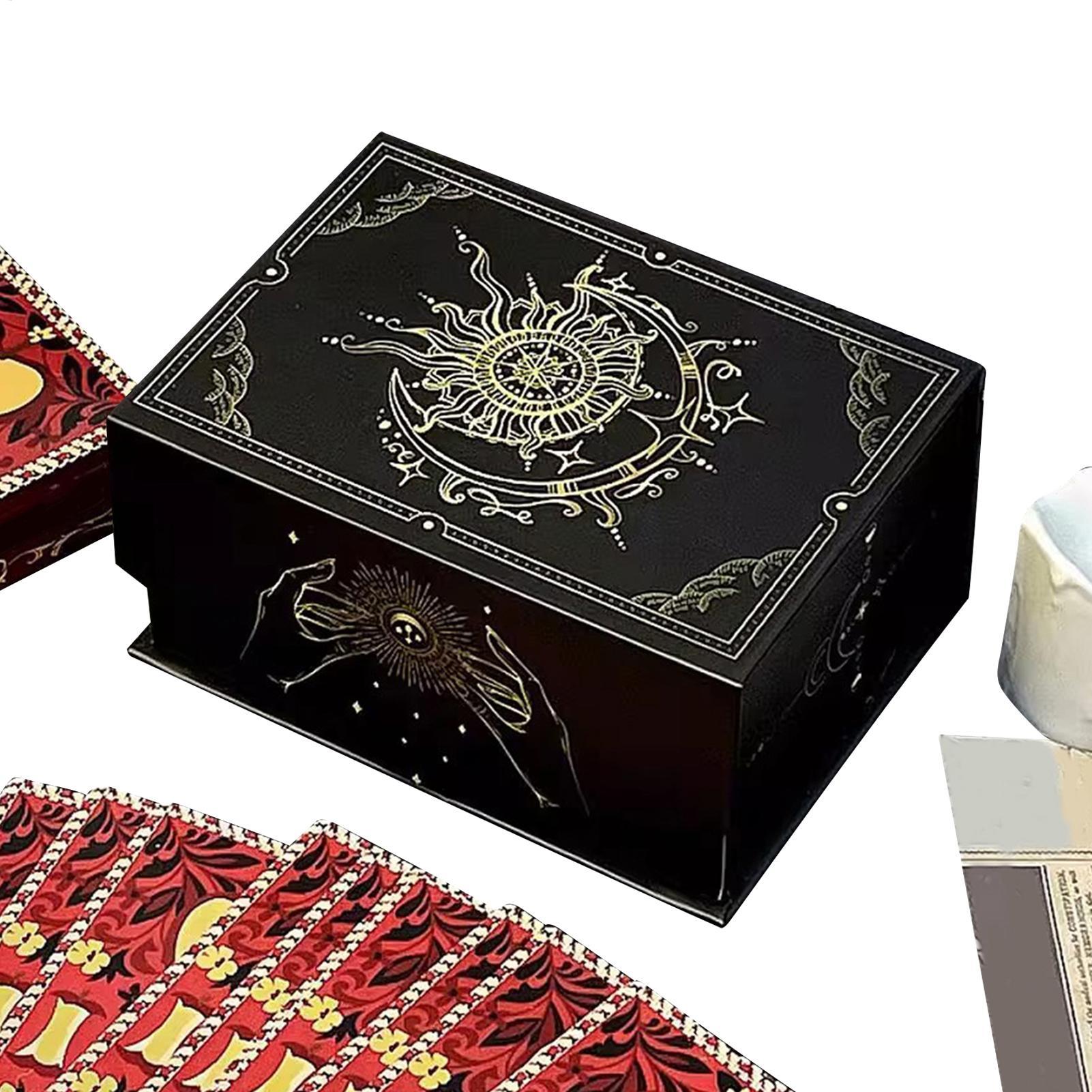Magnetic Lid Tarot Card Box, P - đánh giá và giá Token Tray Organizer