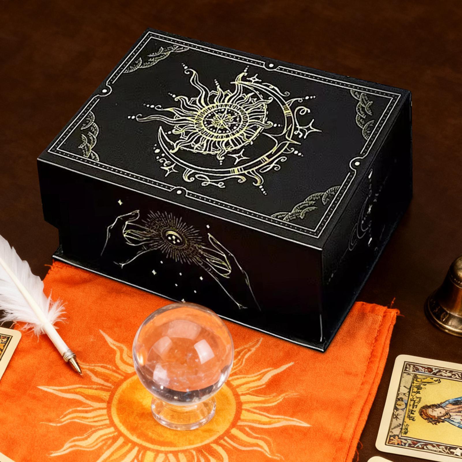 Magnetic Lid Tarot Card Box, P - đánh giá và giá Token Tray Organizer
