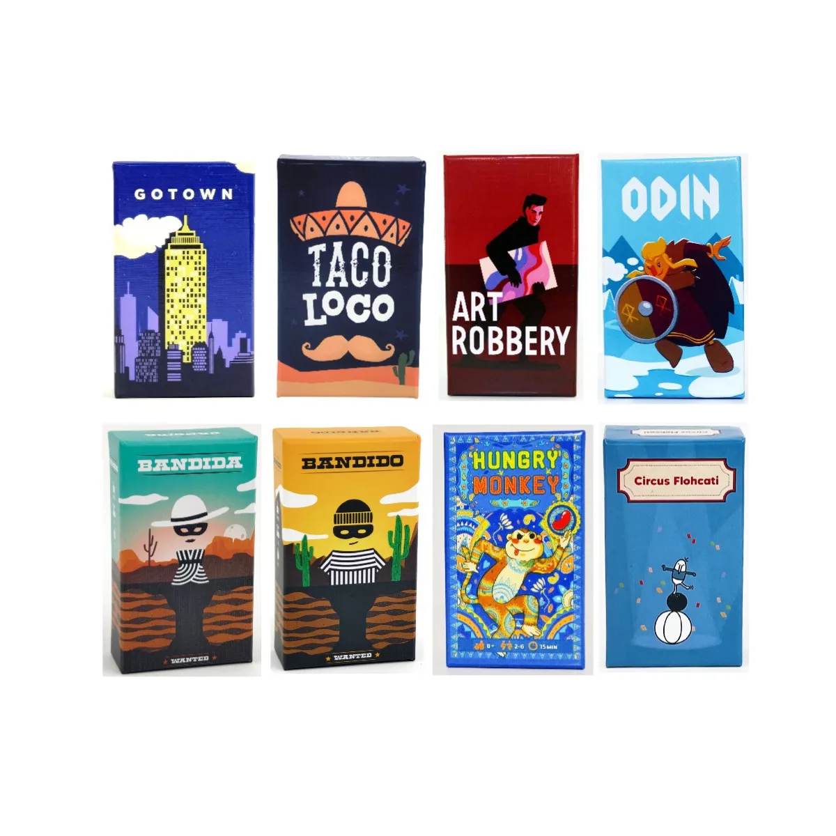 Hot Games - Taco Loco Card Gam - đánh giá và giá Board Game Splendor