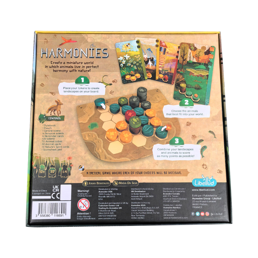 Harmonies - Board Games - Crea - đánh giá và giá Board Game Love Letter