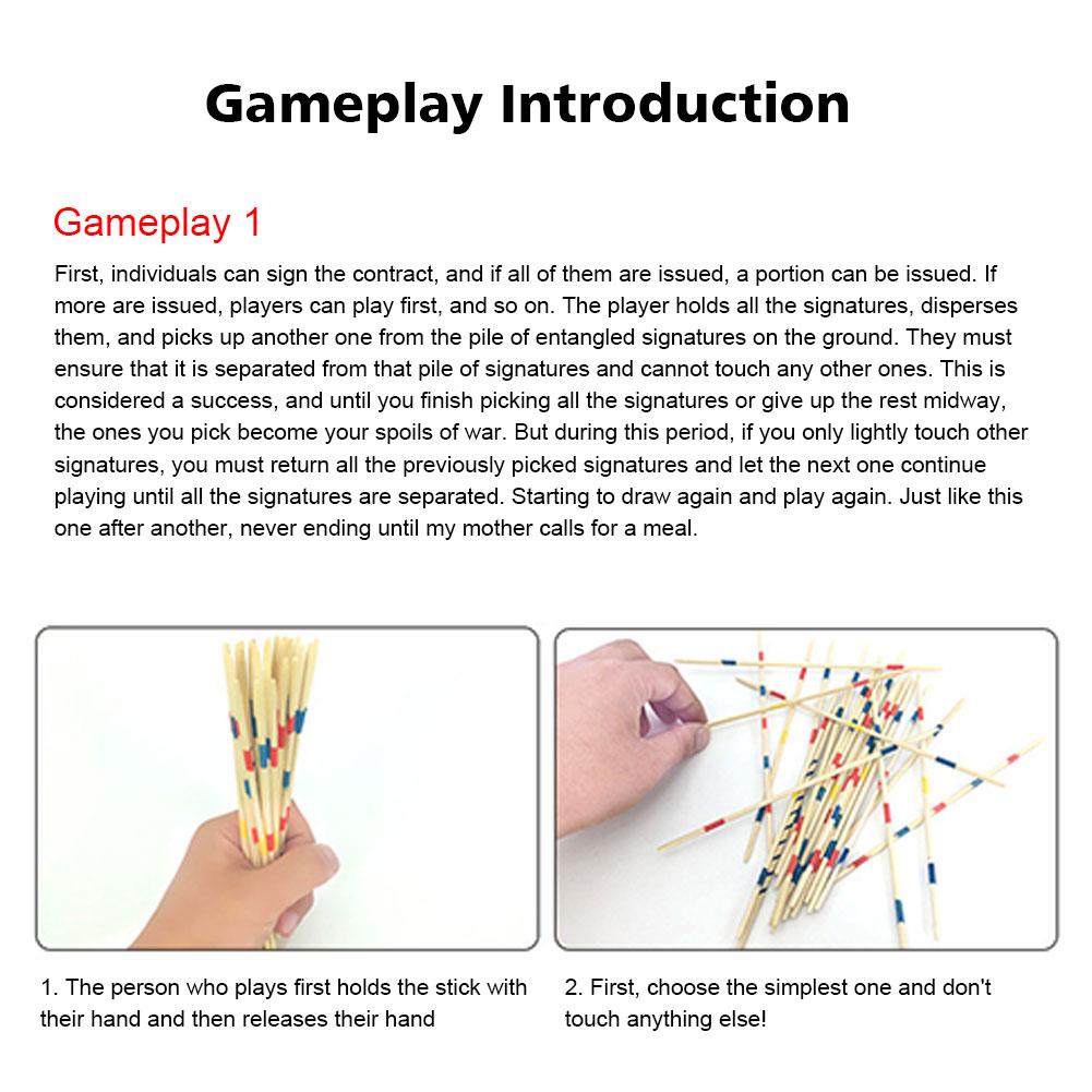 1Set Traditional Mikado Spiel  - đánh giá và giá Board Game Master