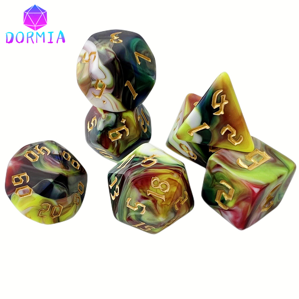 DND Cube Blending Colours Dice - đánh giá và giá Board Game Font