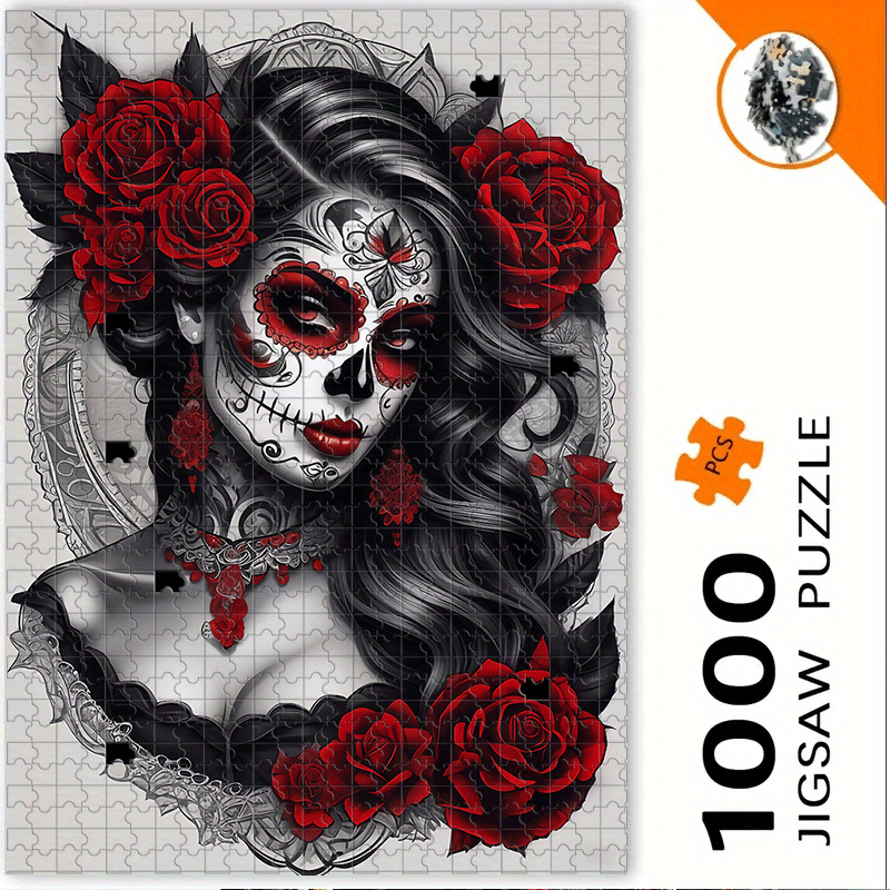 500/1000pcs Gothic Mexican Sug - đánh giá và giá Jigsaw Puzzle Adult