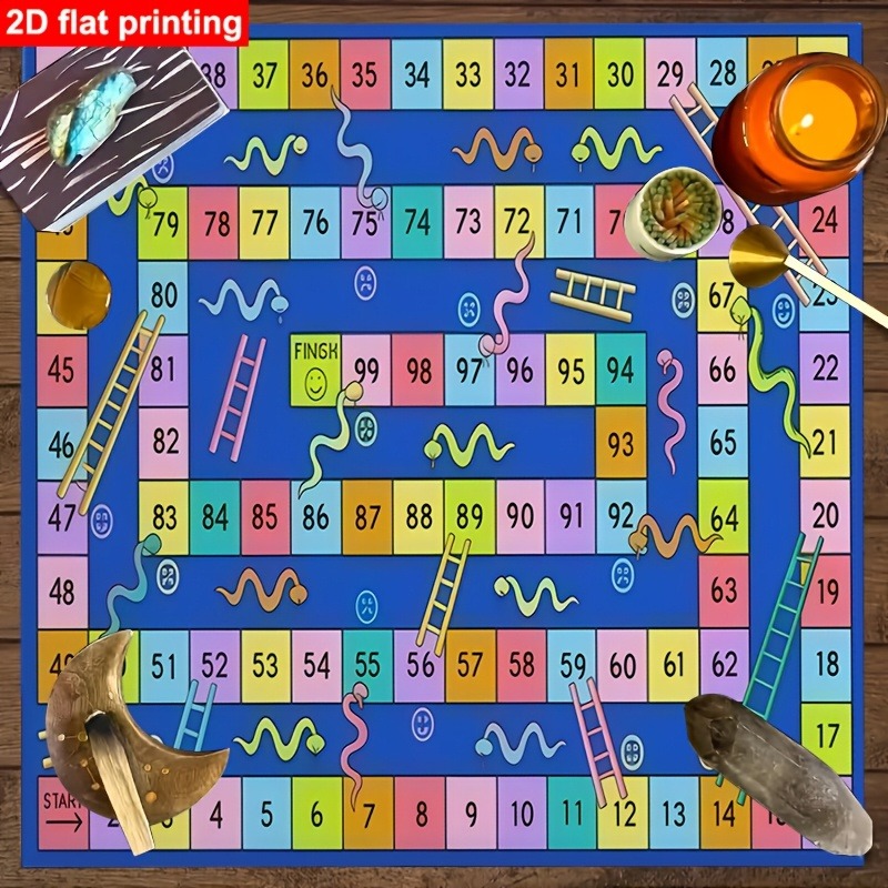 Colorful Snakes and Ladders Bo - đánh giá và giá Board Game Cafe